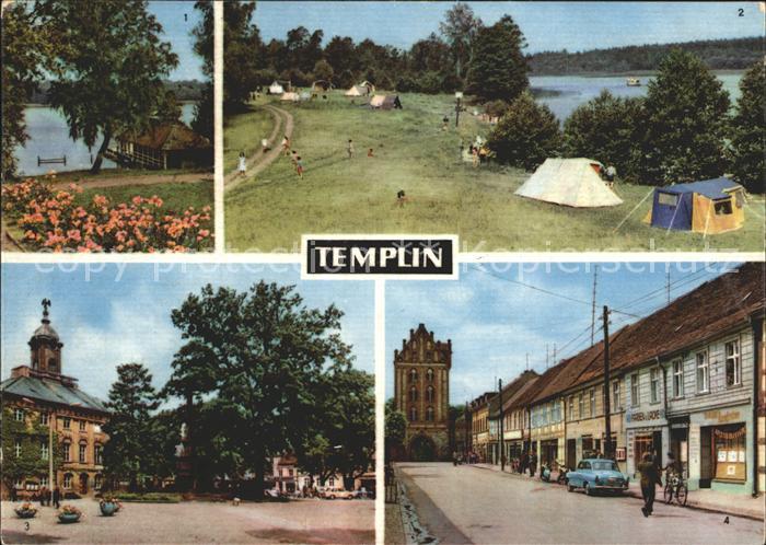Templin Zeltplatz Rathaus Berliner Tor