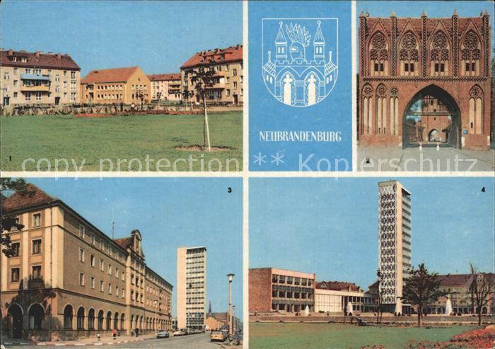 Neubrandenburg Hotel Zu den vier Toren Haus der Kultur und Bildung