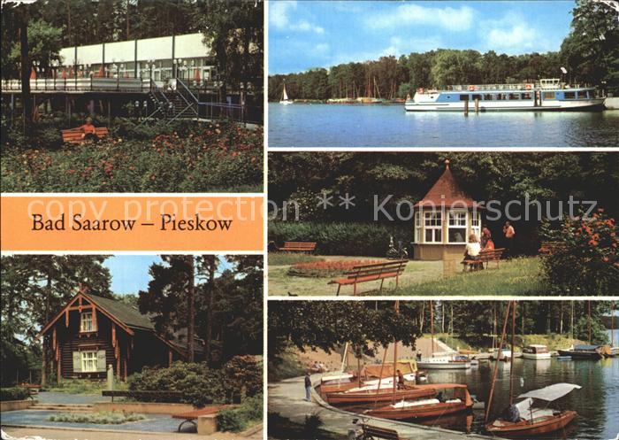 Bad Saarow-Pieskow Schiff Bootanlegestelle