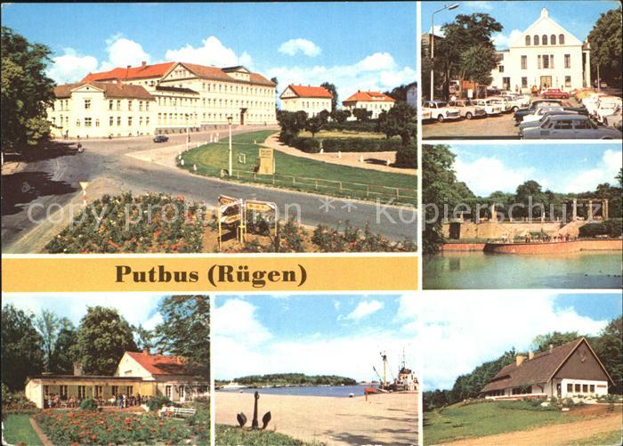 Putbus Ruegen Ernst-Thaelmann-Platz Theater HOG-Jaegerhuette