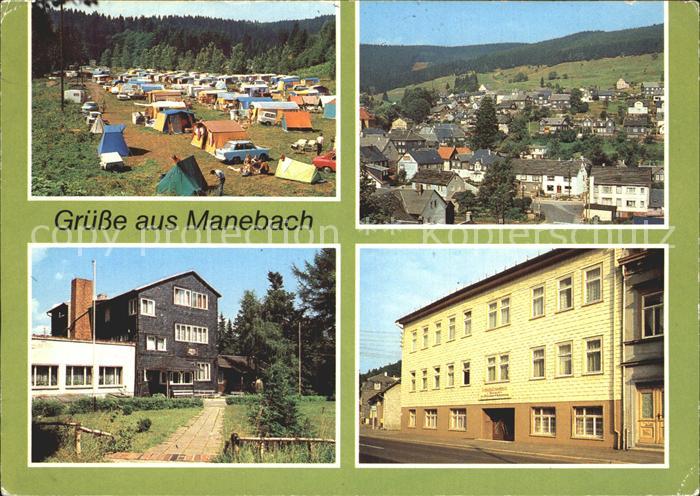 Manebach Campingplatz Meyersgrund Betriebsferienheim Schoeffenhaus