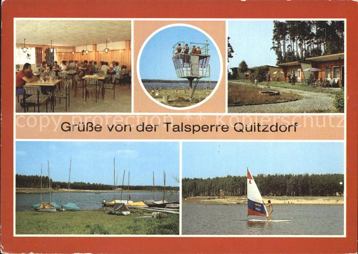 Quitzdorf See Talsperre Gaststaette Wacheberg Seegelbothafen