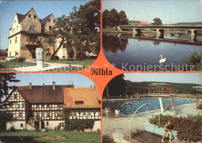 Mihla Pflegeheim Rotes Schloss Graues Schloss Freibad An der Werra