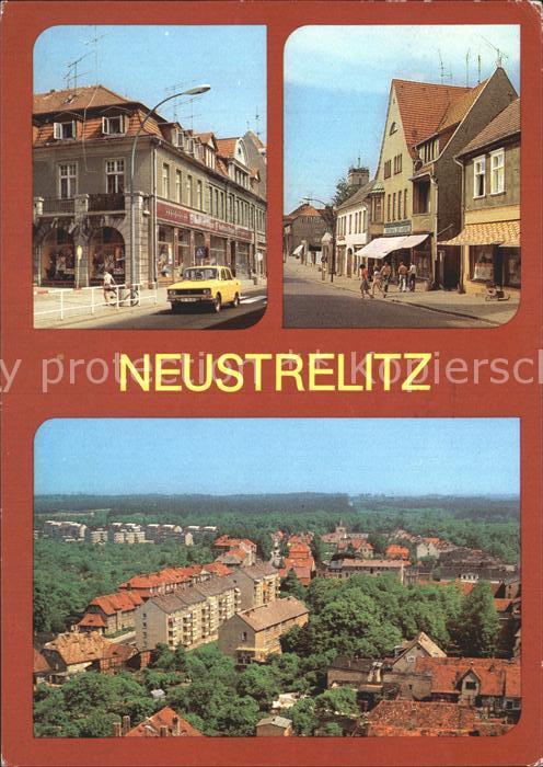 Neustrelitz Wilhelm Pieck Strasse Strelitzer Strasse Teilansicht