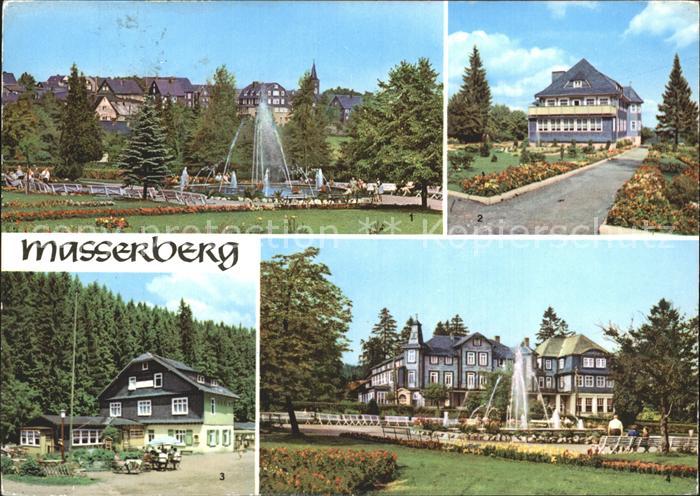 Masserberg Kurpark Massermuehle Augenheilstelle Kurhaus