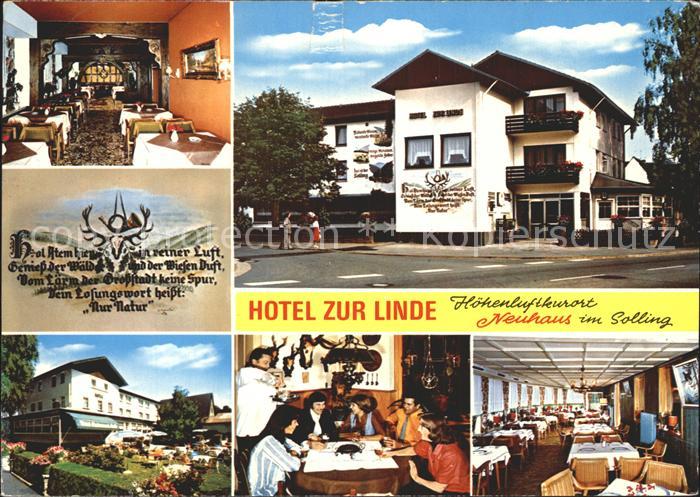 Neuhaus Solling Hotel zur Linds Aussenbereich Speiseraum