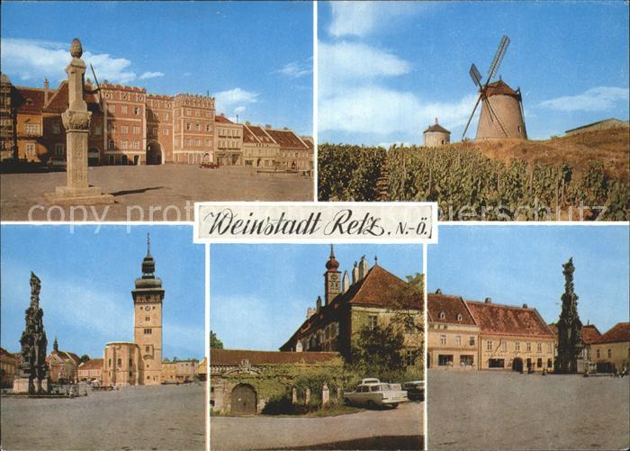 Weinstadt Muehle und Stadtbilder Kirche