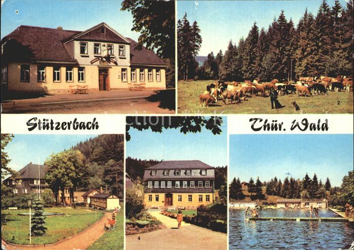 Stuetzerbach Gasthaus Auerhahn Kuherde Kurpark Schwimmbad