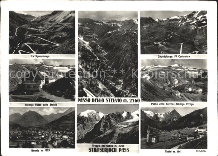 Passo d Stelvio Albergo Perego Spondalunga