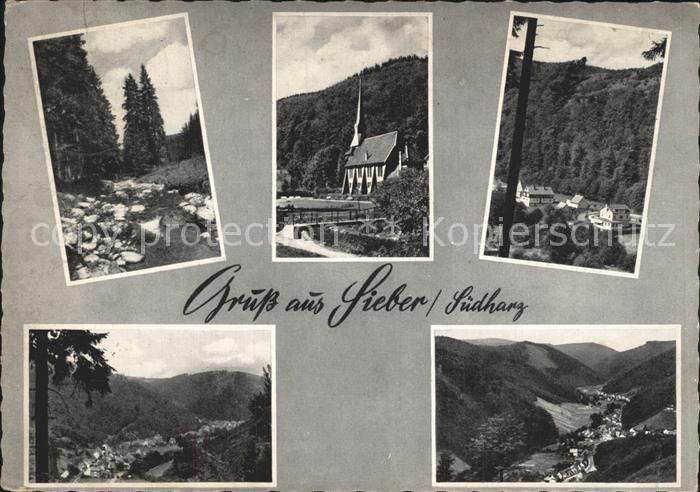 Sieber Herzberg am Harz Osterode Niedersachsen Teilansichten