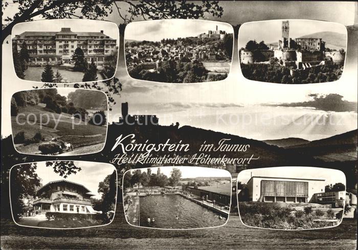 Koenigstein Taunus Stadtansicht Kurhaus