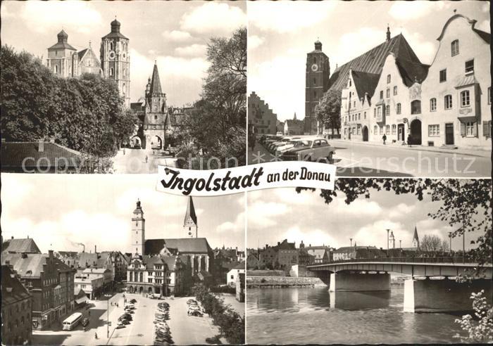 INGOLSTADT CITY Kirche Bruecke