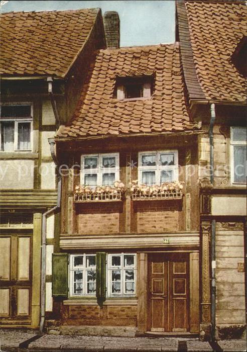 Wernigerode Harz Das kleinste Haus