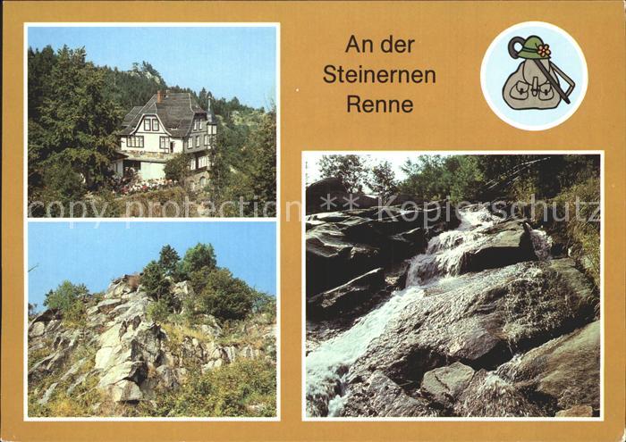 Wernigerode Harz Steinerne Renne Ferienheim und Gaststaette Steinerne Renne