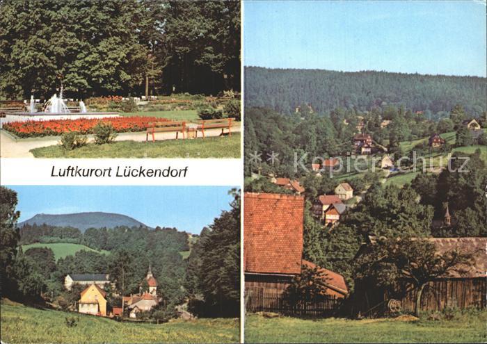 Lueckendorf Kurpark Berg Hochwald