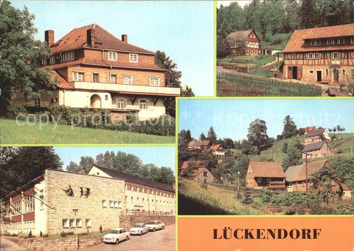 Lueckendorf FDGB-Erholungsheim Karl Lucas Gaststaette Kretscham
