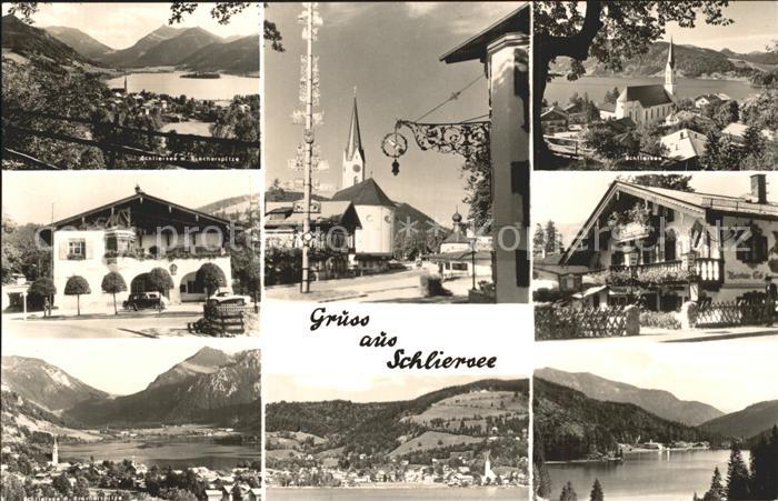 Schliersee Kirche Brecherspitze Weinstube