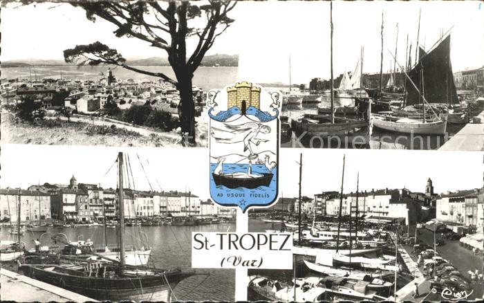 Saint Tropez Var Hafen Segelboot