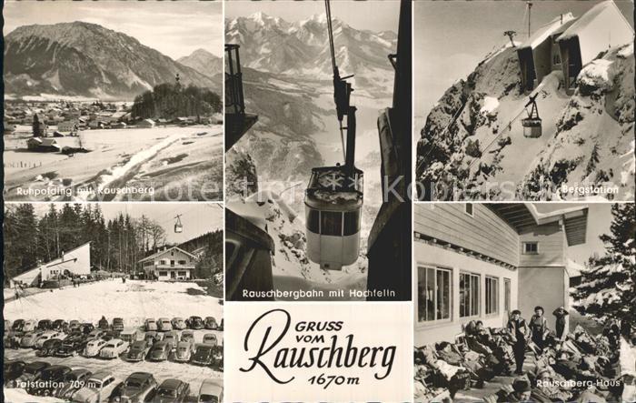 Ruhpolding Bayern Rauschberg Seilbahn Hochfelln