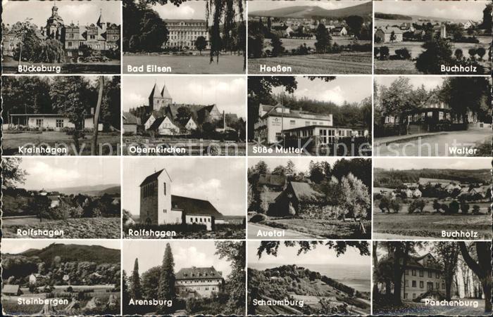 Obernkirchen Bad Eilsen Stinbergen Krainhagen Bueckeburg