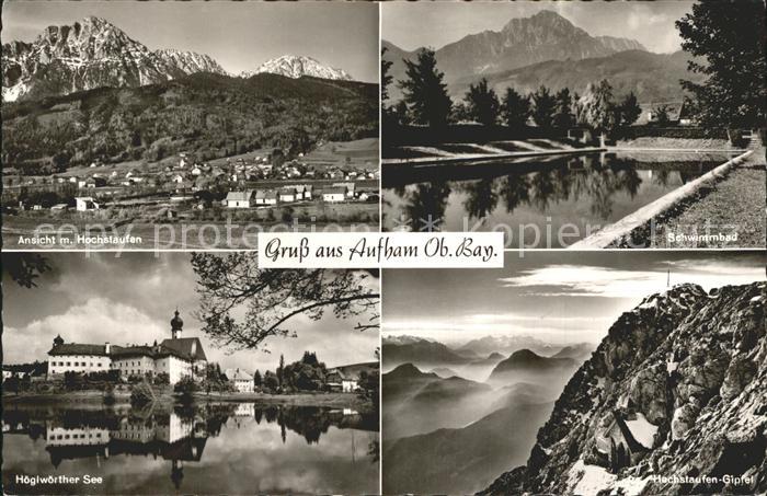 Aufham Anger Hochstaufen Schwimmbad Hoeglwoerther See