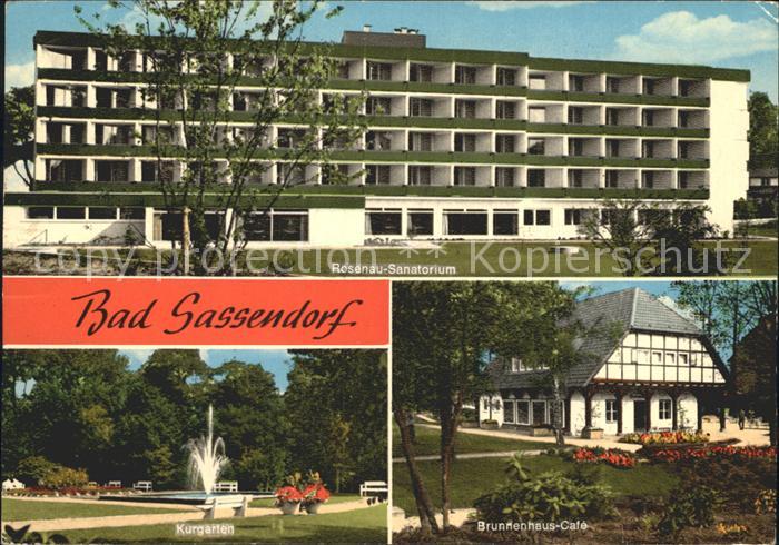 Bad Sassendorf Rosenau-Sanatorium Brunnenhaus-Cafe