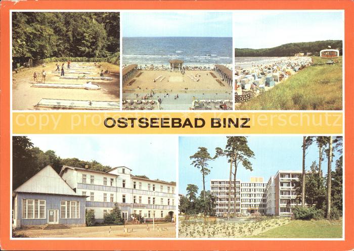 Binz Ruegen Minigolfanlage Konzertplatz Erholungsheim Seeschloss Wolin