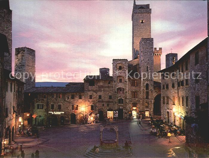 San Gimignano Zisterne-Platz
