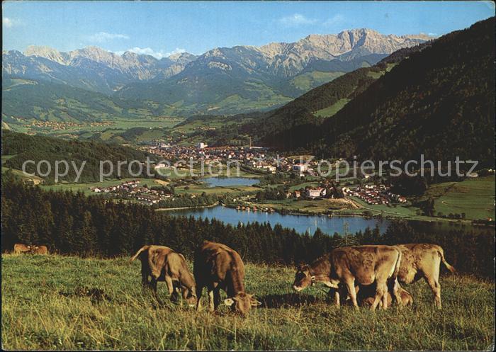Buehl Alpsee Grosser kleiner Alpsee Hintersteiner Berge Daumen