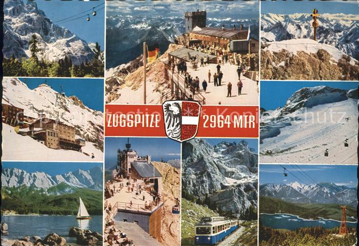 Zugspitze Seilbahn Muenchner Haus Ostgipfel Schneefernerhaus