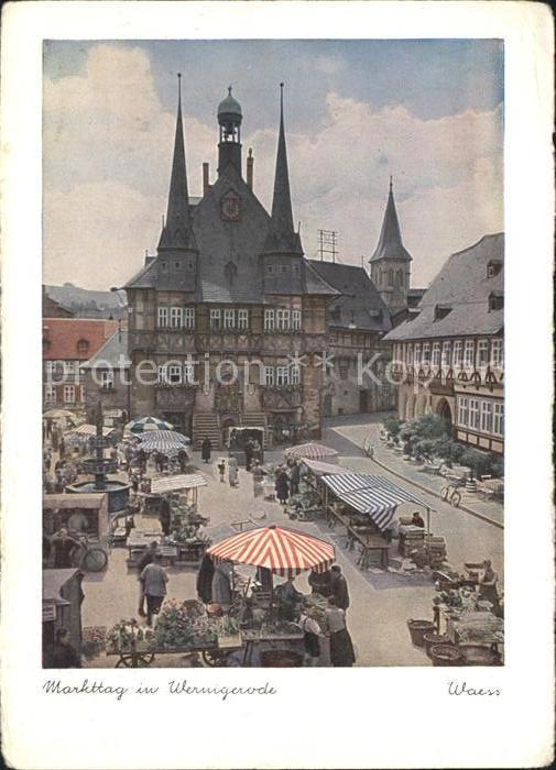 Wernigerode Harz Markttag