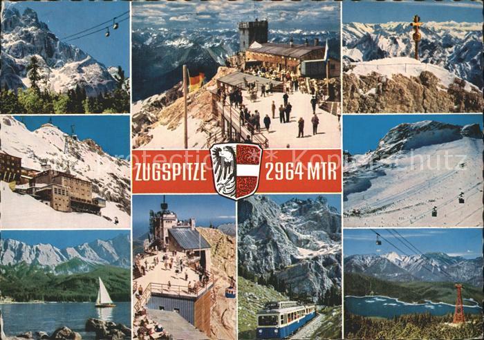 Zugspitze Zahnradbahn Eibseeseilbahn Zugspitzseilbahn