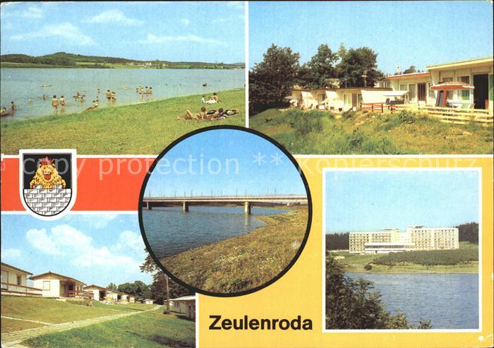 Zeulenroda-Triebes Zadelsdorf Bruecke Talsperre Erholungsheim Talsperre Zeulenro
