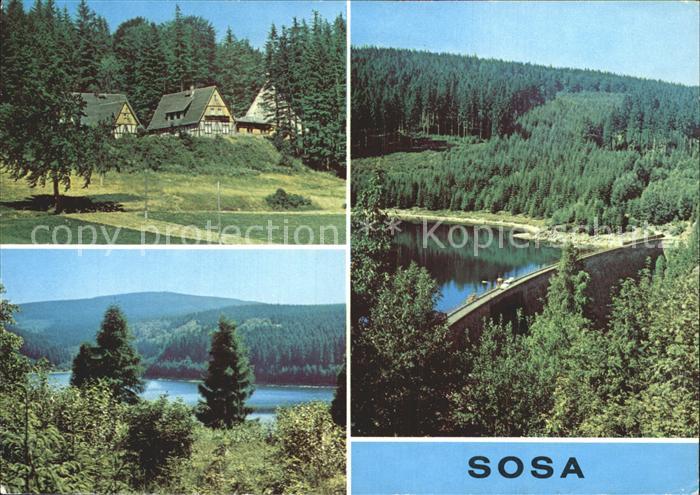Sosa Erzgebirge Talsperre des Friedens