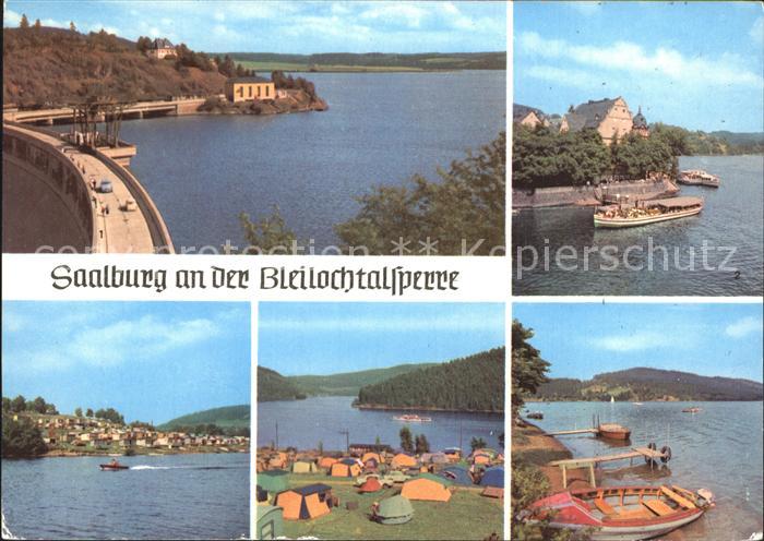Saalburg Saale Bleilochtalsperre Campingplatz