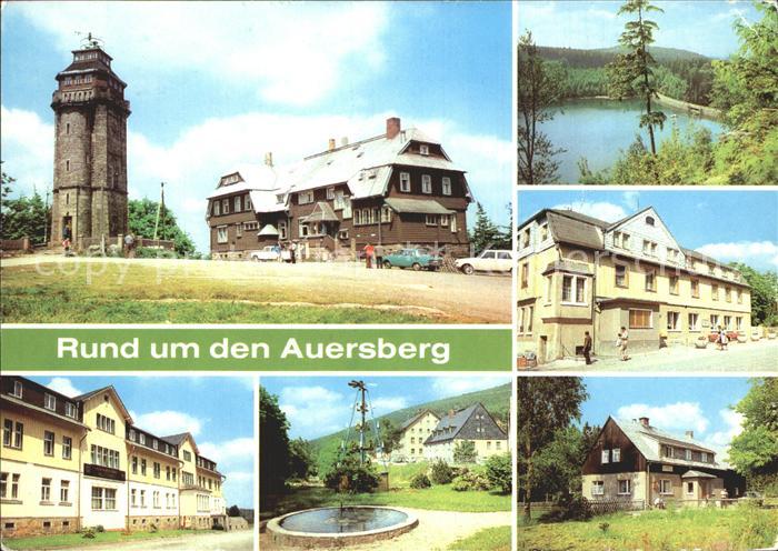 Johanngeorgenstadt Auersberg Aussichtsturm Berghotel Steinbach Ferienheim Waldfr