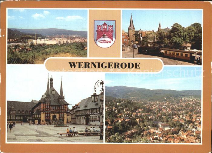 Wernigerode Harz Burgbreite Harzquerbahn Rathaus