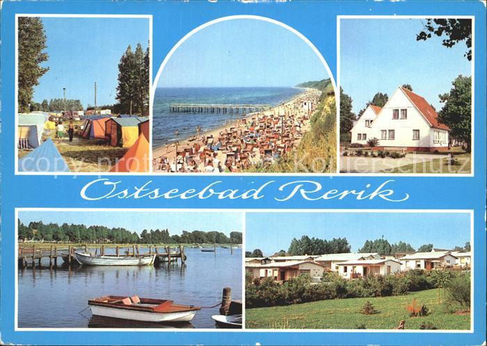 Rerik Ostseebad Zeltplatz Strand Salzhaff Bungalow-Siedlung