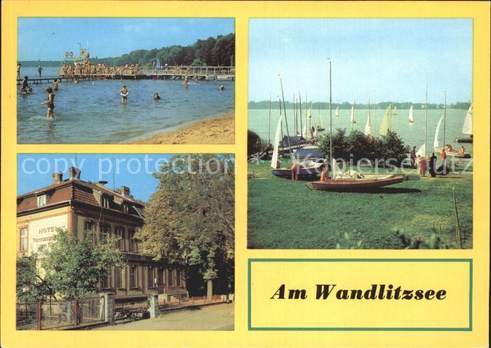 Wandlitz See Hotel Terrassen am See Seglerhafen SG Wandlitzsee