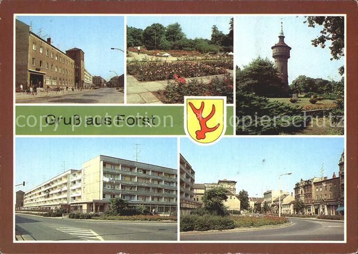 Forst Lausitz Strasse des Friedens Berliner Strasse