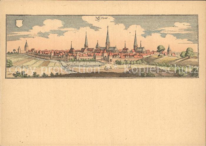 Essen Ruhr Stich von Braun u. Hogenberg