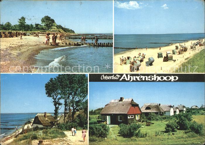 Ahrenshoop Ostseebad Strand Gebaeude