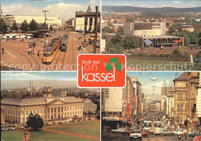 KAssEL  CITY Koenigsplatz Staatstheater Fridericianum Koenigstrasse