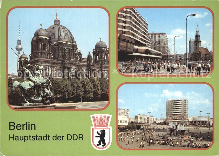 BERLIN  CITY Karl-Liebknecht-Strasse Alexanderplatz