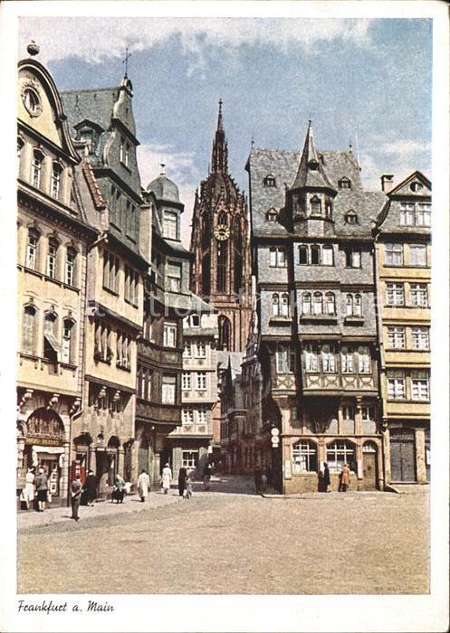 Frankfurt Main Teilansicht