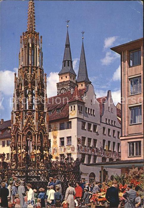 NueRNBERG  CITY Schoener Brunnen