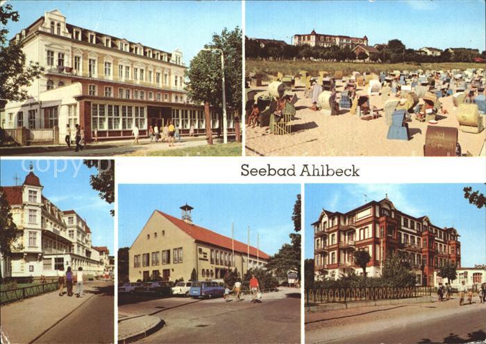 Ahlbeck Ostseebad Erholungsheim Bernhard Goering Haus der Erholung Kurt Buerger