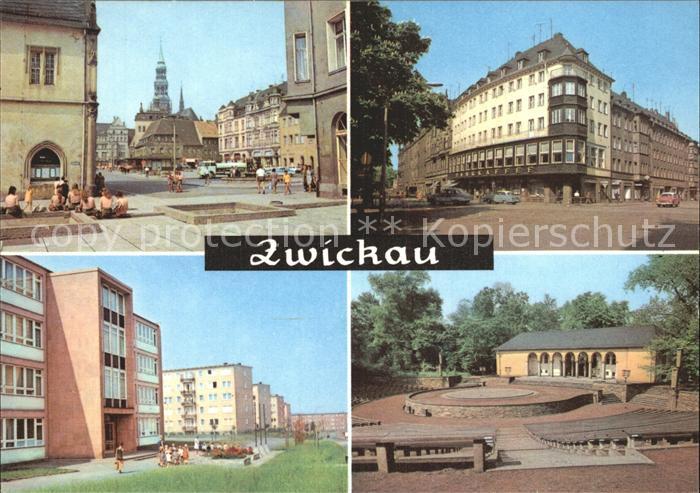 Zwickau Sachsen Markt Ringkaffee Eckersbach