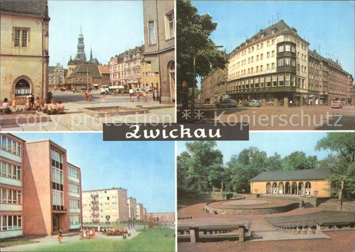 Zwickau Sachsen Markt Ringkaffee Eckersbach