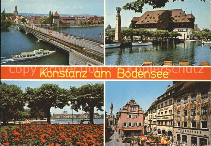 Konstanz Bodensee Bruecke Park Restaurant